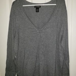 Lane Bryant Gray Sweater